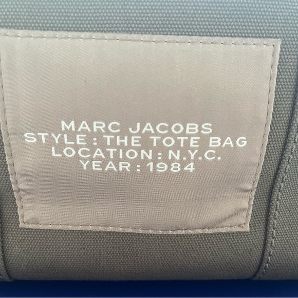 Marc Jacobs The Tag Tote Olive Green - Picture 2 of 5
